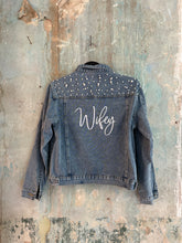 Load image into Gallery viewer, Custom Name Denim Jacket
